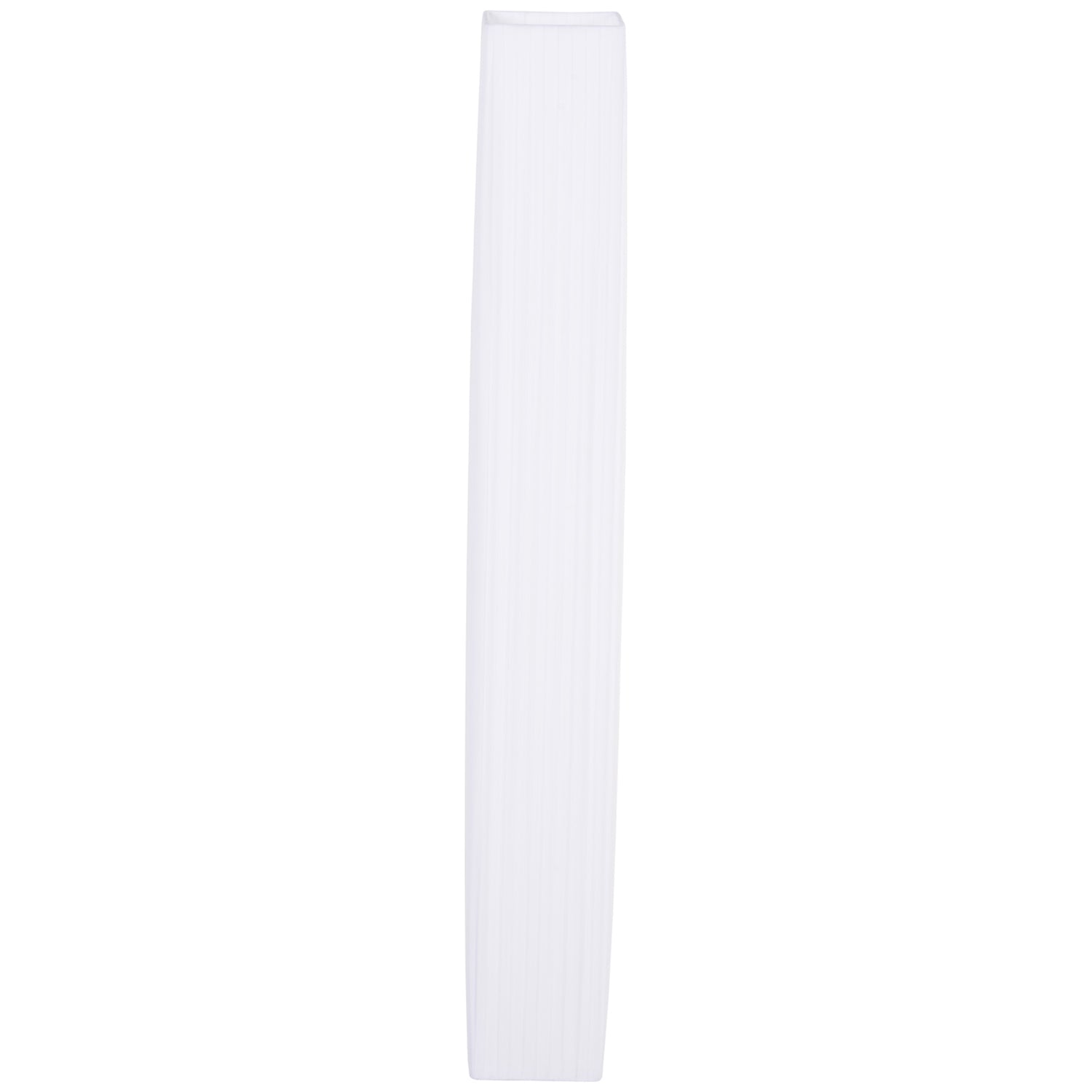 Modern golvlampa, vitt rostfritt stål, E27 sockel