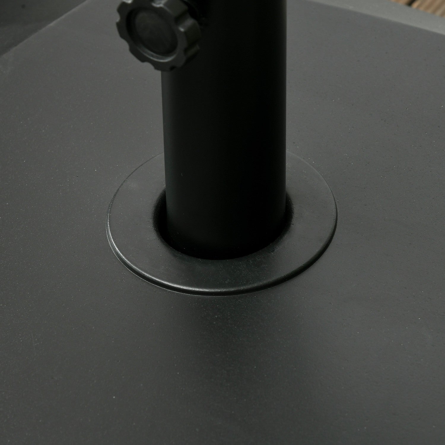 Stojan na slunečník s kolečky, vhodný pro tyče Ø38/48mm, náplň 43kg/60kg