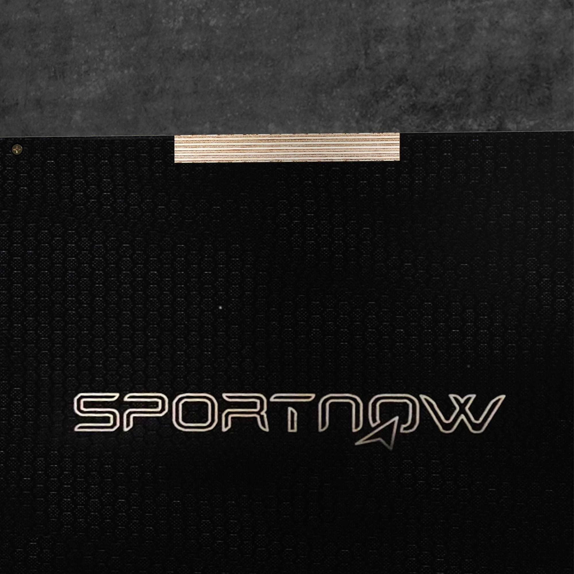 Plyobox, 3 höjder, 61x51x41 cm, svart, 120 kg kapacitet