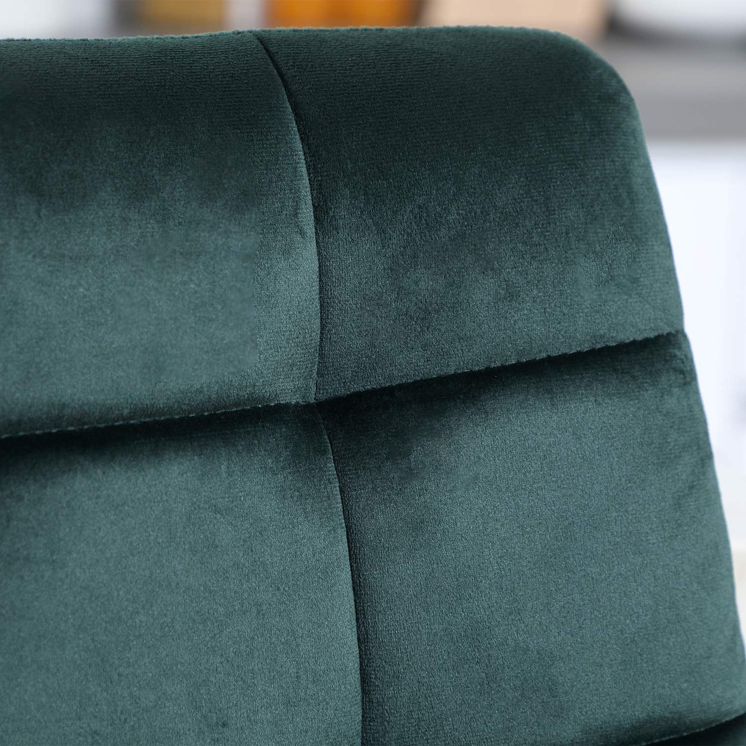 Sametové barové židle, sada 2 ks, protiskluzové, moderní design