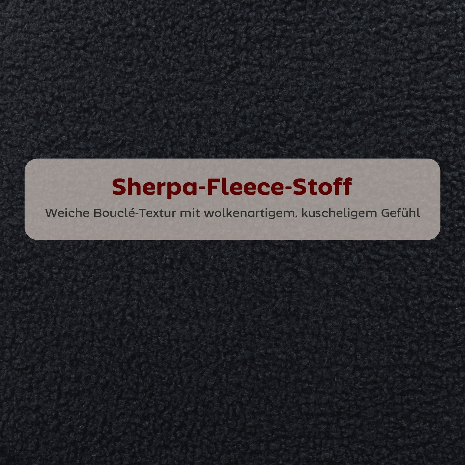 Set med 2 barstolar, stoppad sits, fleece, svart