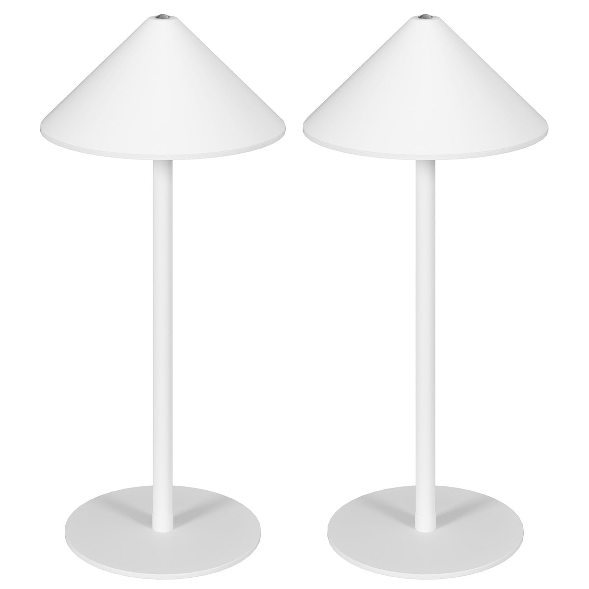 Sada 2 stolních lamp s dotykovým ovládáním, 3 barvy světla