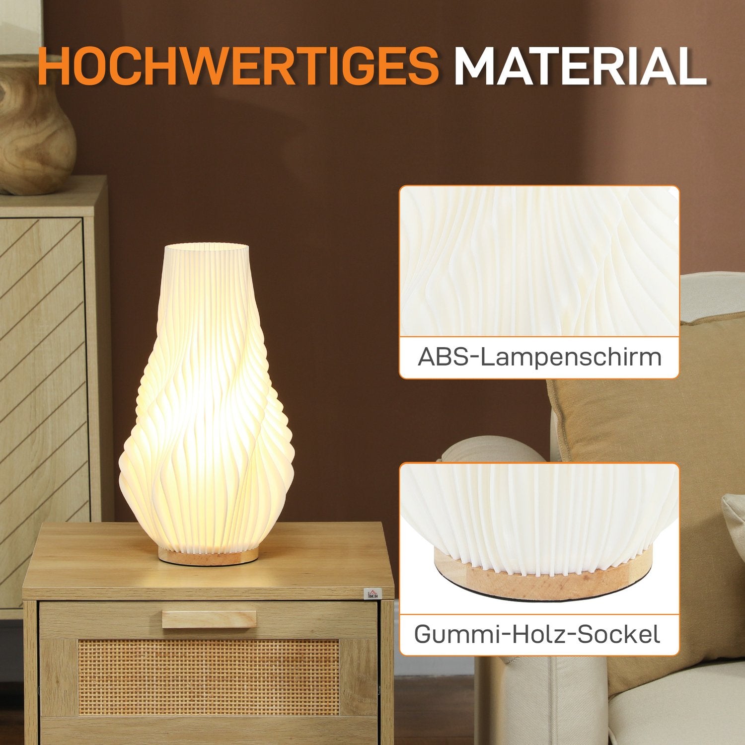 Chytrá LED stolní lampa – 3D květinové stínidlo, stmívatelná, chytré ovládání