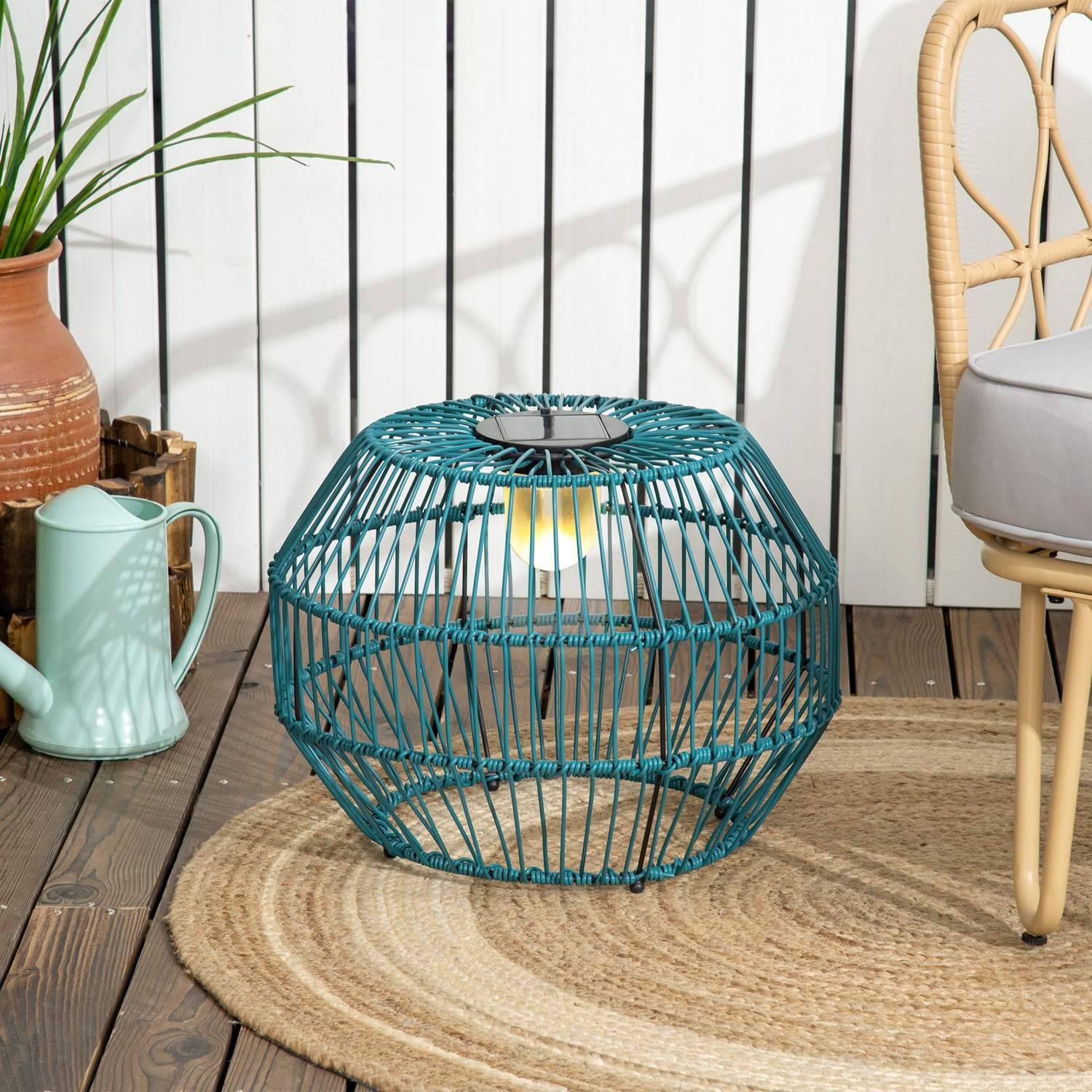 Solar Path Light – Vattentät LED, Automatisk Sensor, Balkong