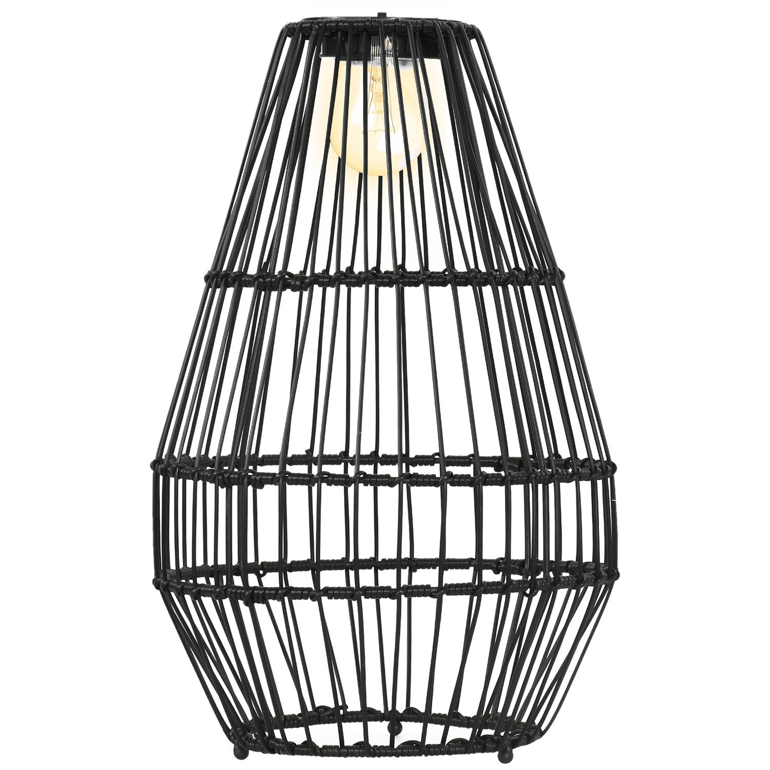 Solar trädgårdslampa, trumdesign, vattentät, ljussensor