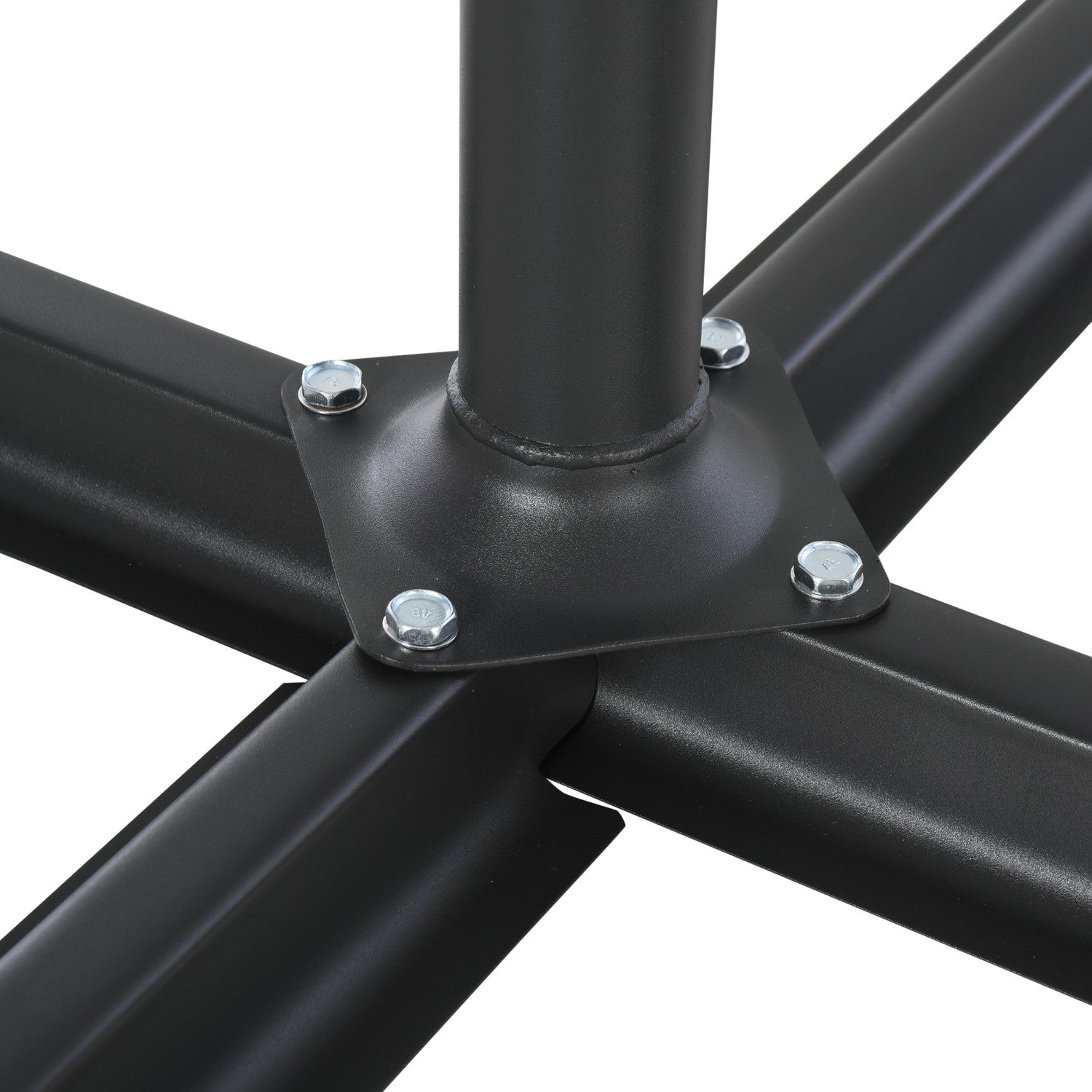 Svart HDPE paraplyställ – hållbart och elegant