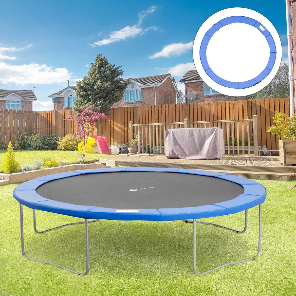Ochranná síť na trampolínu s krytem okraje, vhodná pro 8-15 stop