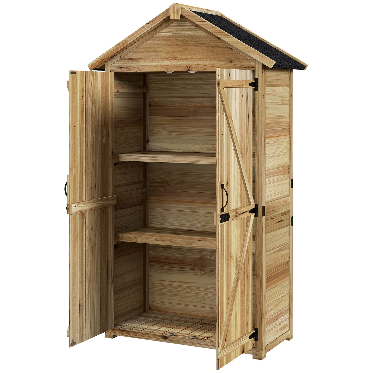 Zahradní domek se zámkem, 0,43 m², asfaltová střecha