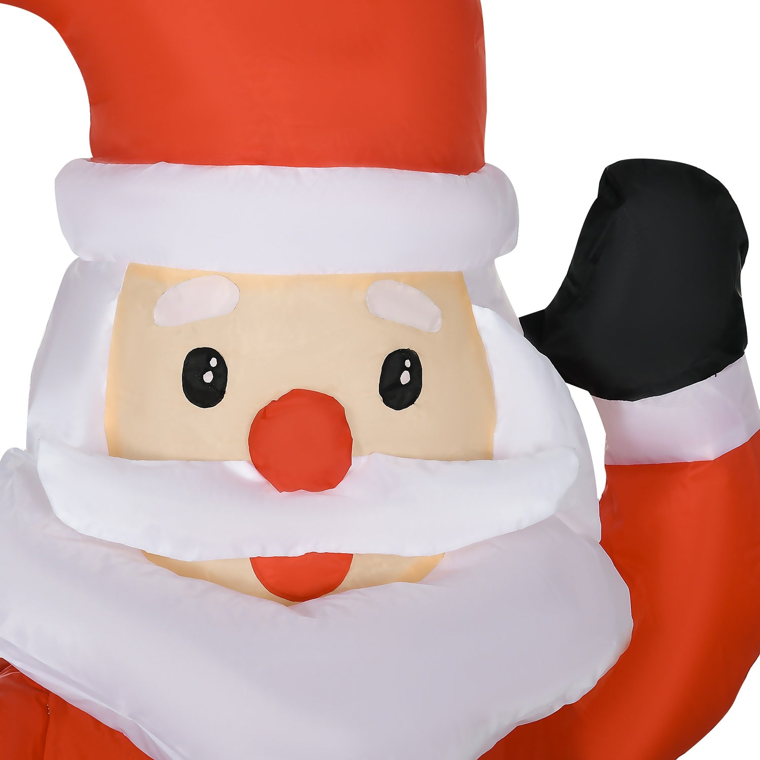 Nafukovací Santa Claus, 1,22m, s LED osvětlením pro venkovní použití