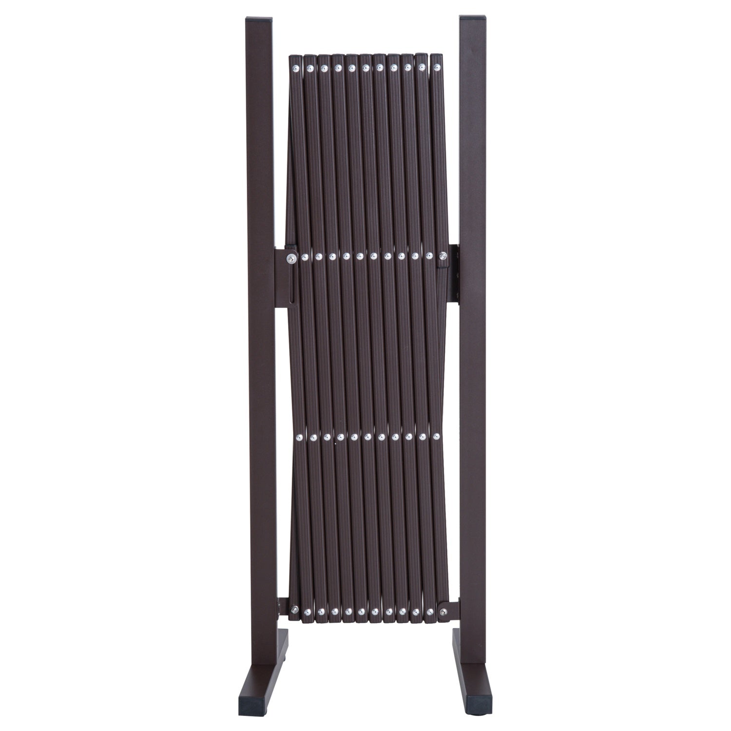 Utdragbar saxport i aluminium – 35-300 cm, brun