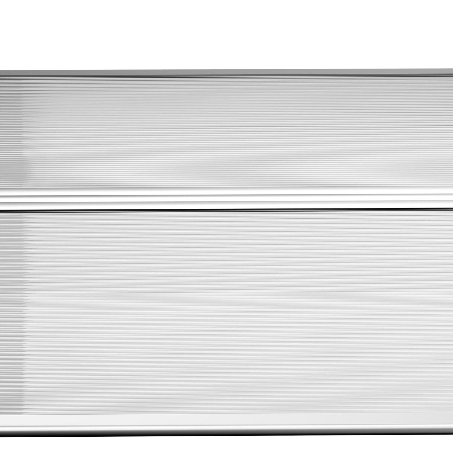 Utomhustak av aluminium med UV- och regnskydd, svart