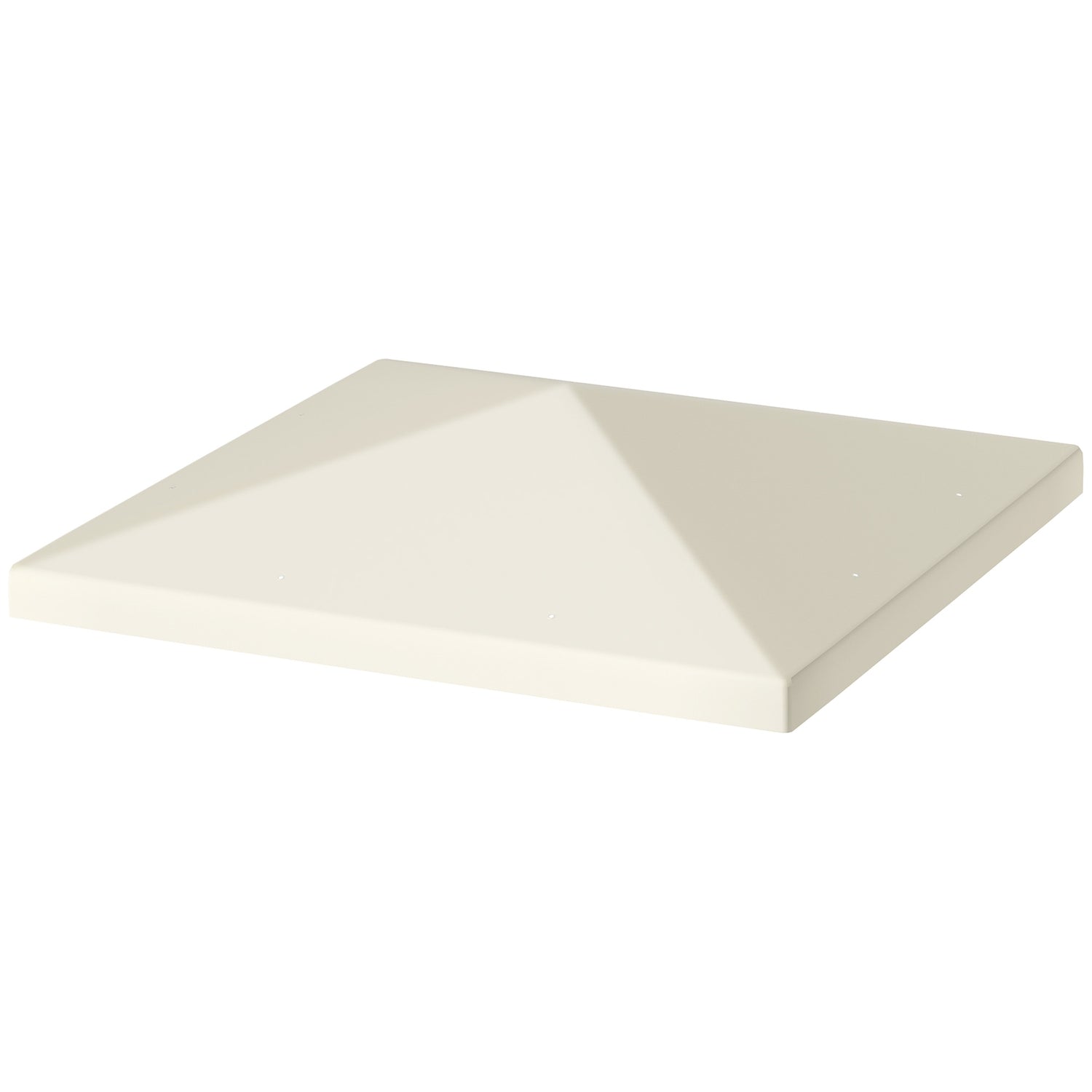 Vattentät Gazebo Takbyte, 3x3m, Creme White