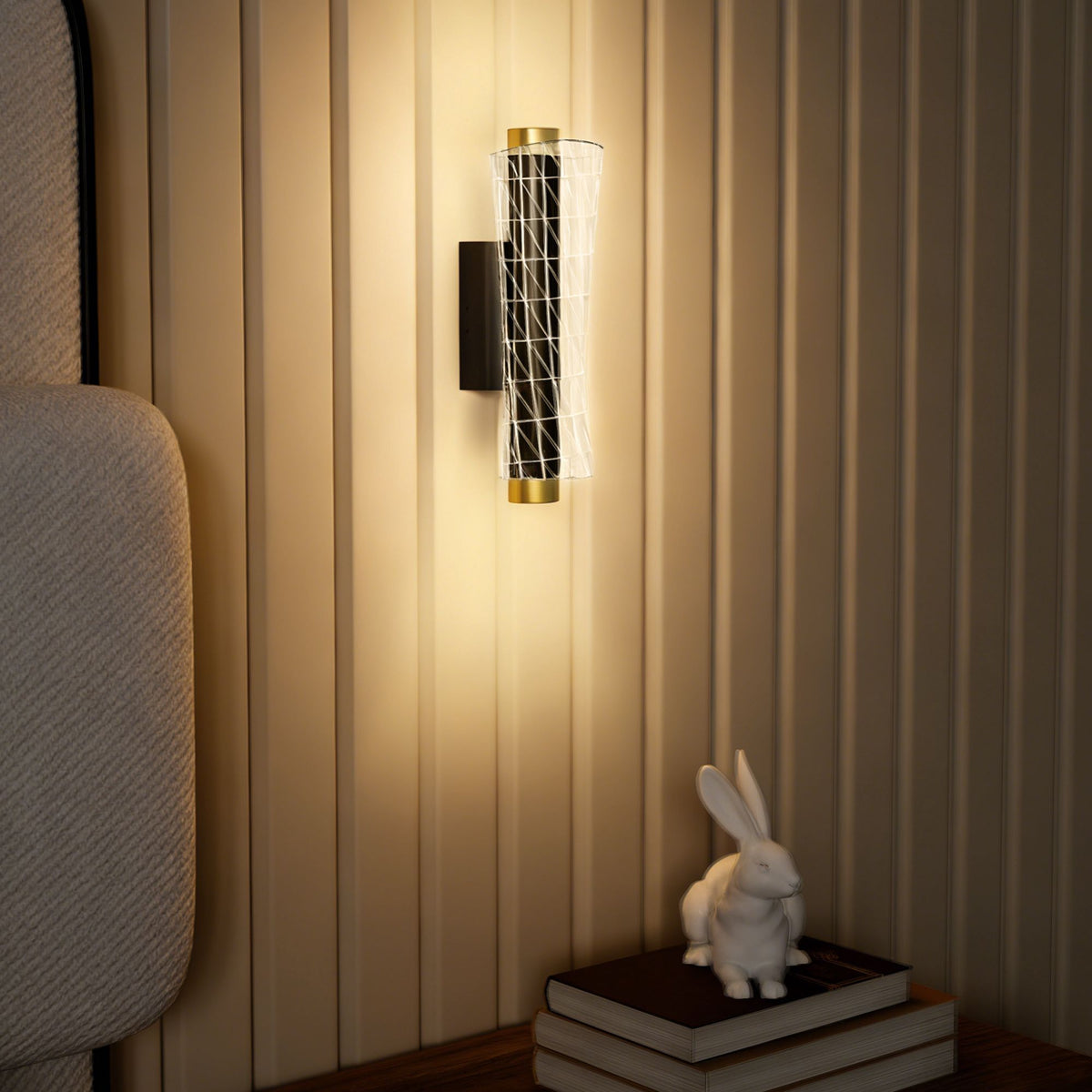 Sada nástěnných svítidel, geometrický design, 3 barvy světla, 9W LED