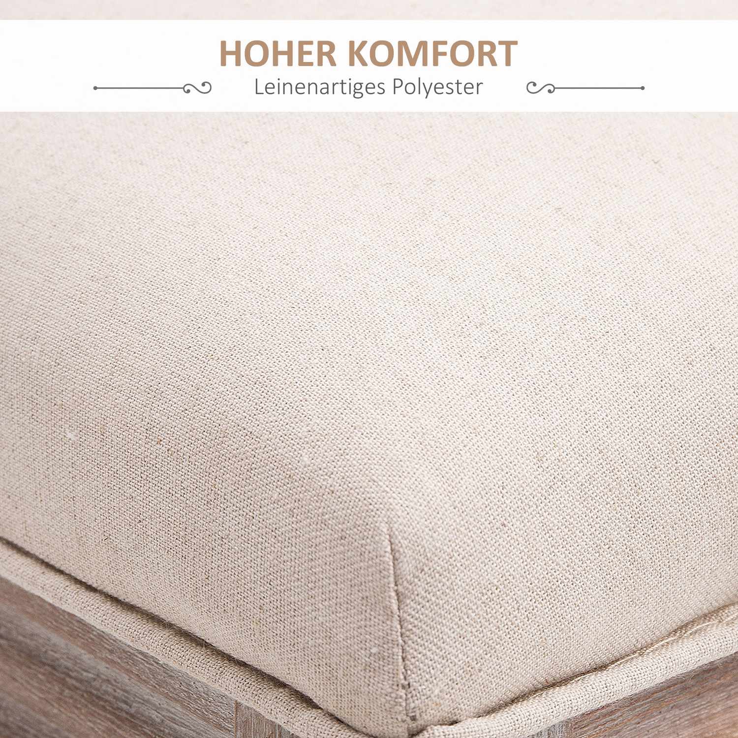 Vintage beige matstol – stoppad vilstol i rotting