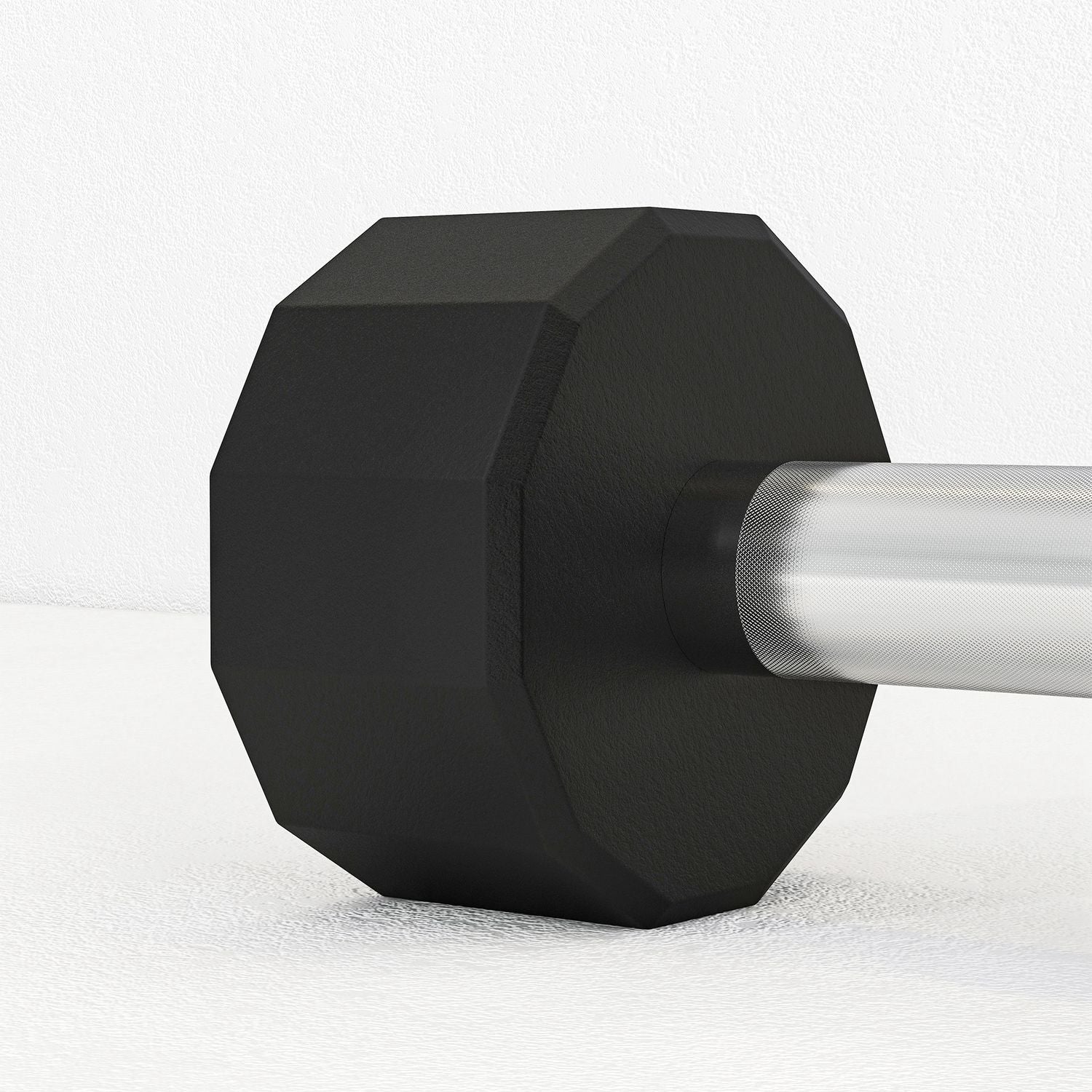 20 kg Hantelset i metall, Halkfri, Svart, Styrketräning