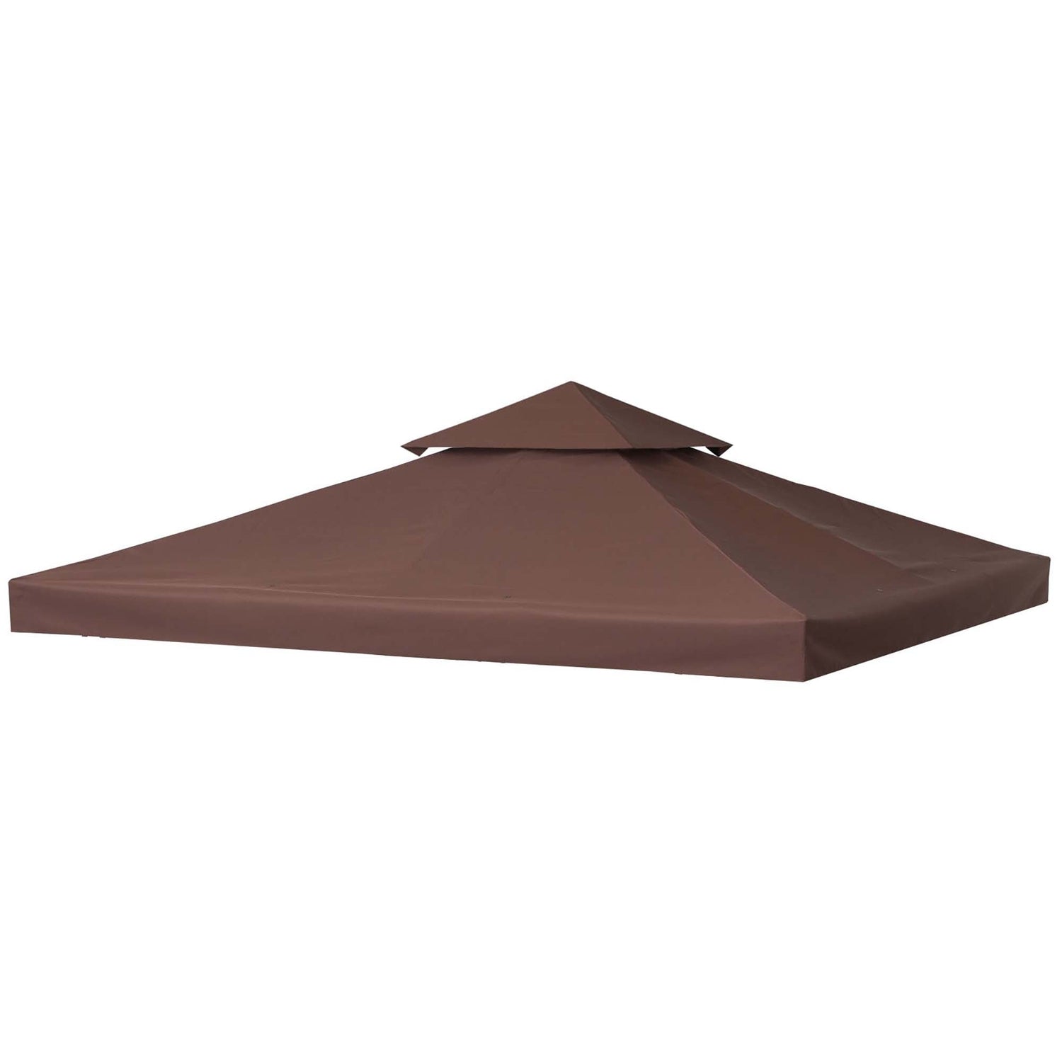3x3M Kaffeersättningstak För Metal Gazebo – Polyester