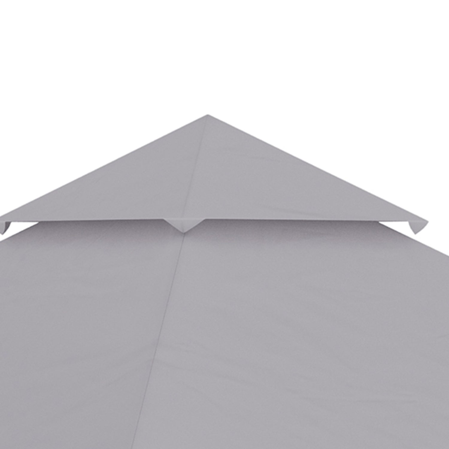 Náhradní střecha zahradního altánu 3x3 m, světle šedá