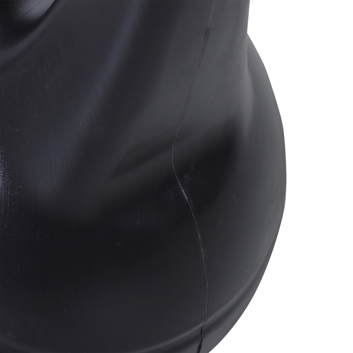 Kettlebell 8 kg, naplněný pískem, černý, vhodný pro začátečníky