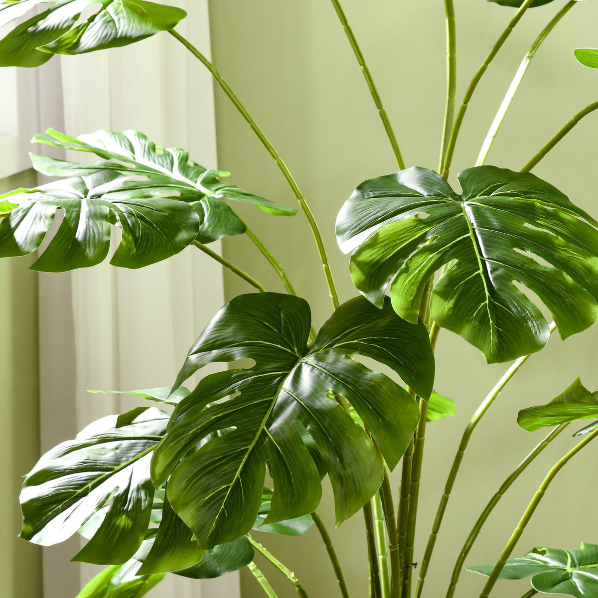 Umělá Monstera deliciosa, 180 cm, dekorace do interiéru