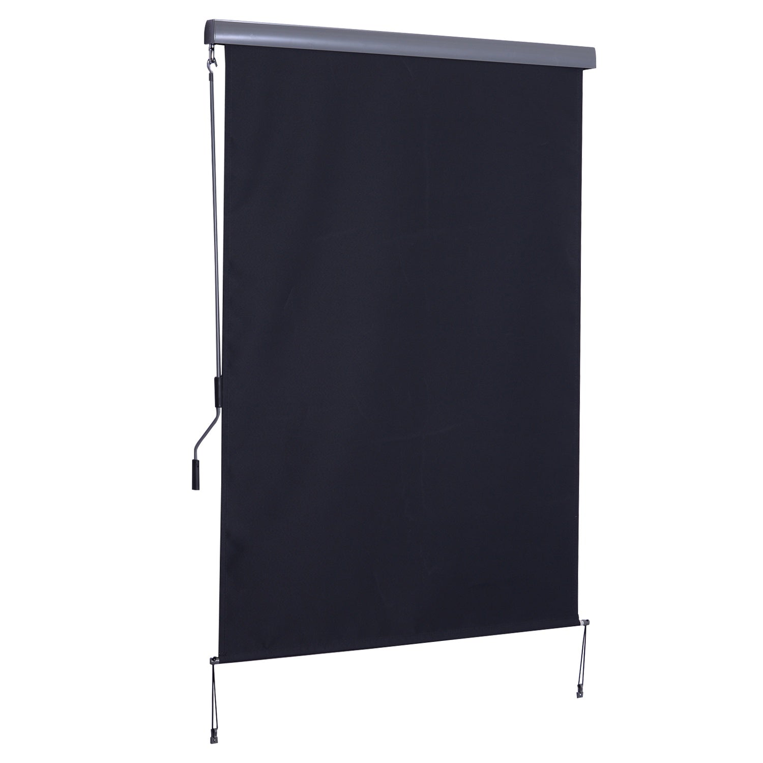 Balkong Rullgardin, Polyester, Vindskydd, 140x200 cm
