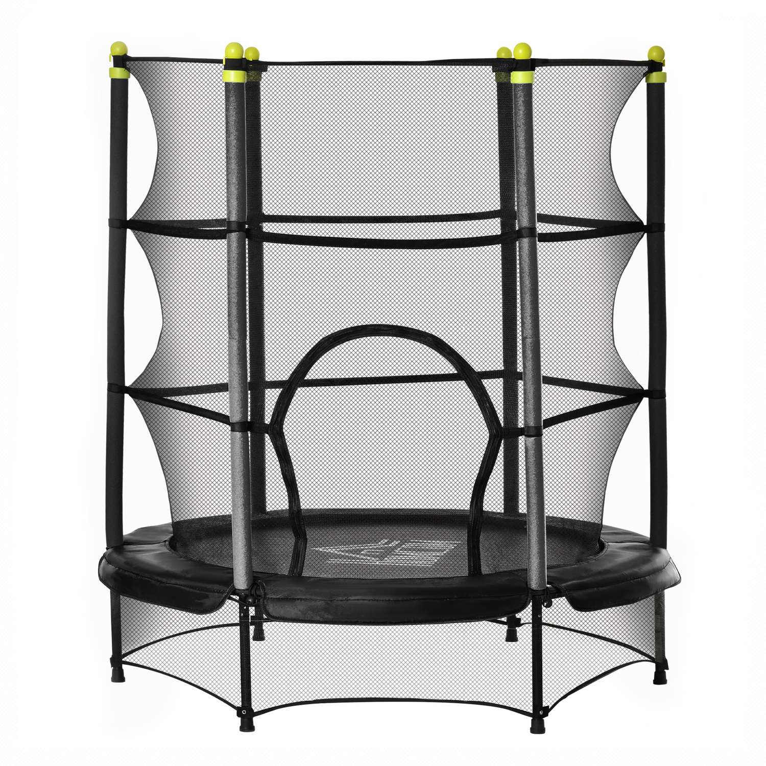 Barns 140 cm Fitness studsmatta med skyddsnät