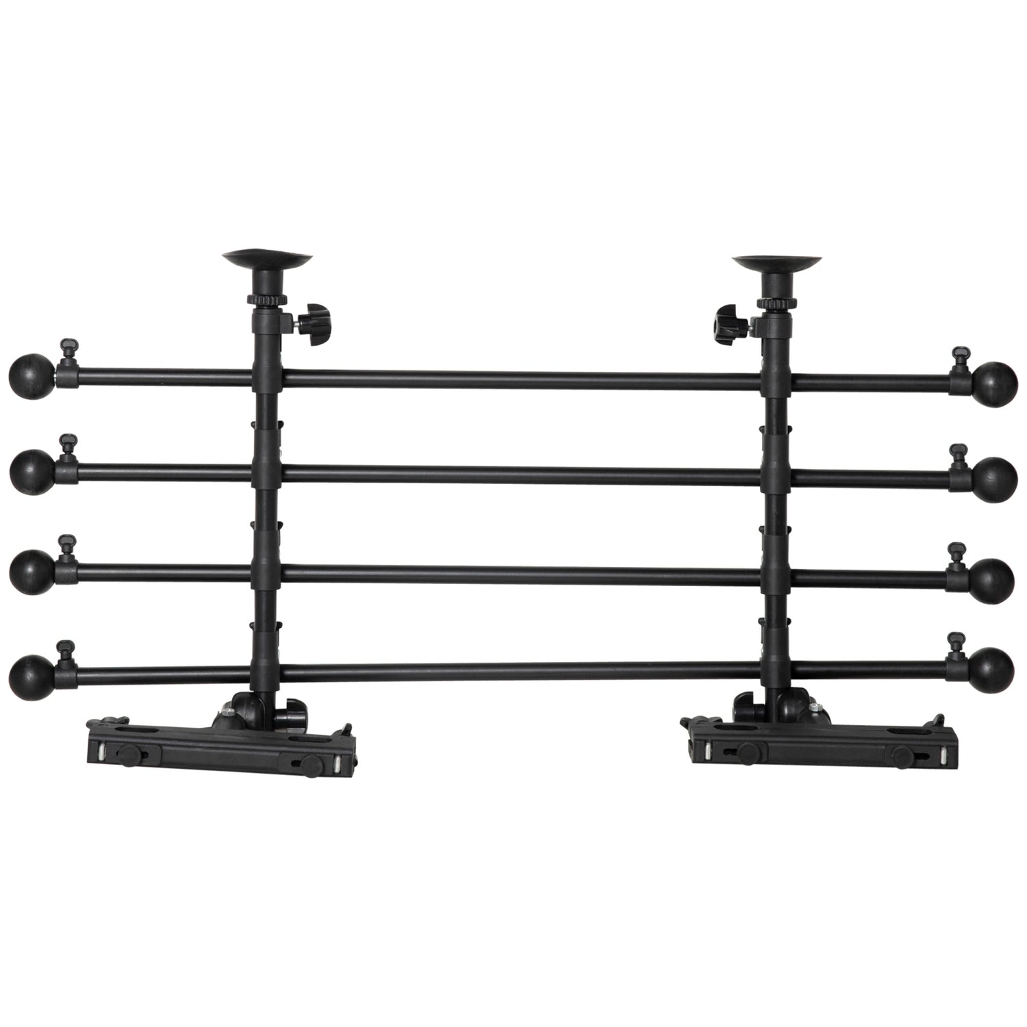 Bilhundskydd, svart – justerbar, halkfri, 85-140x40-50 cm