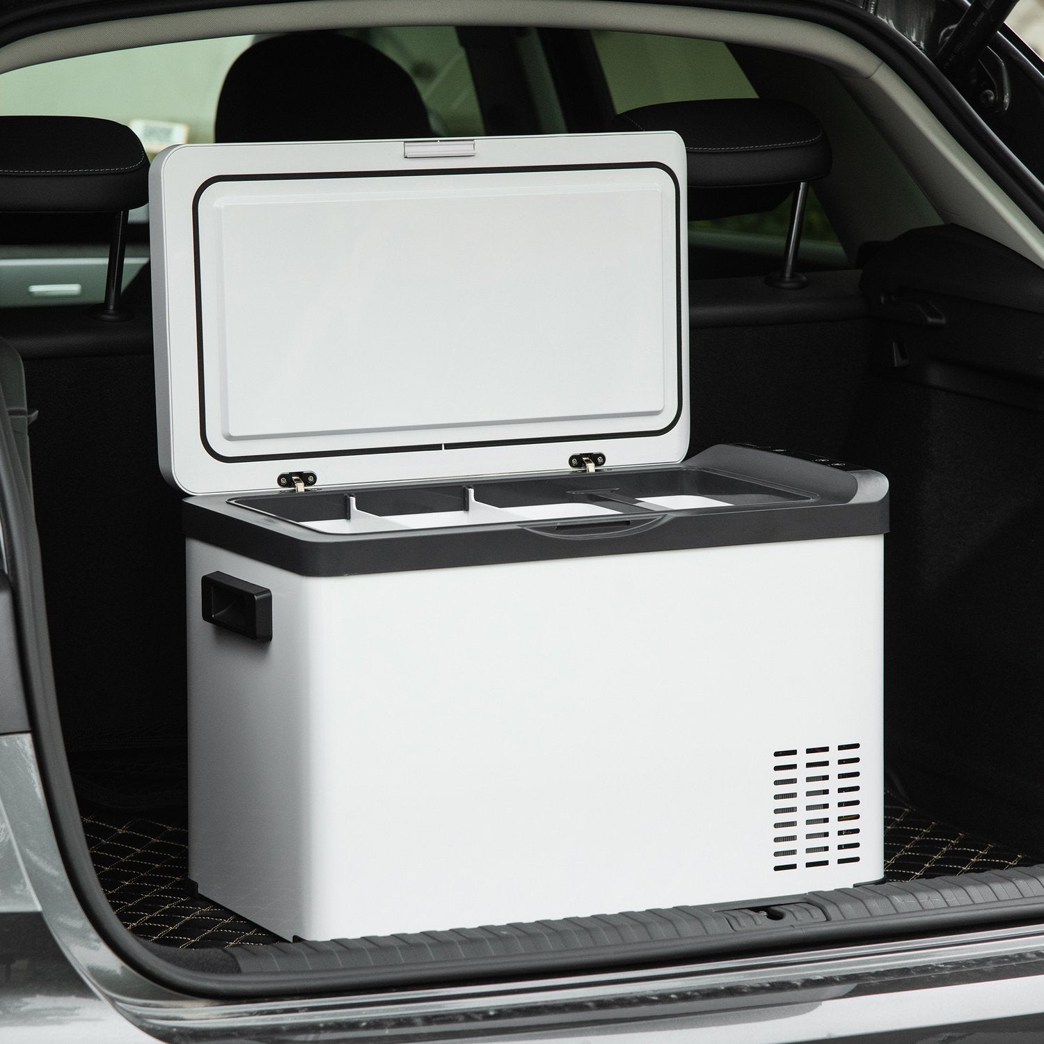 Bilkylbox 30L – LCD, Dual Voltage, Portabelt kylskåp