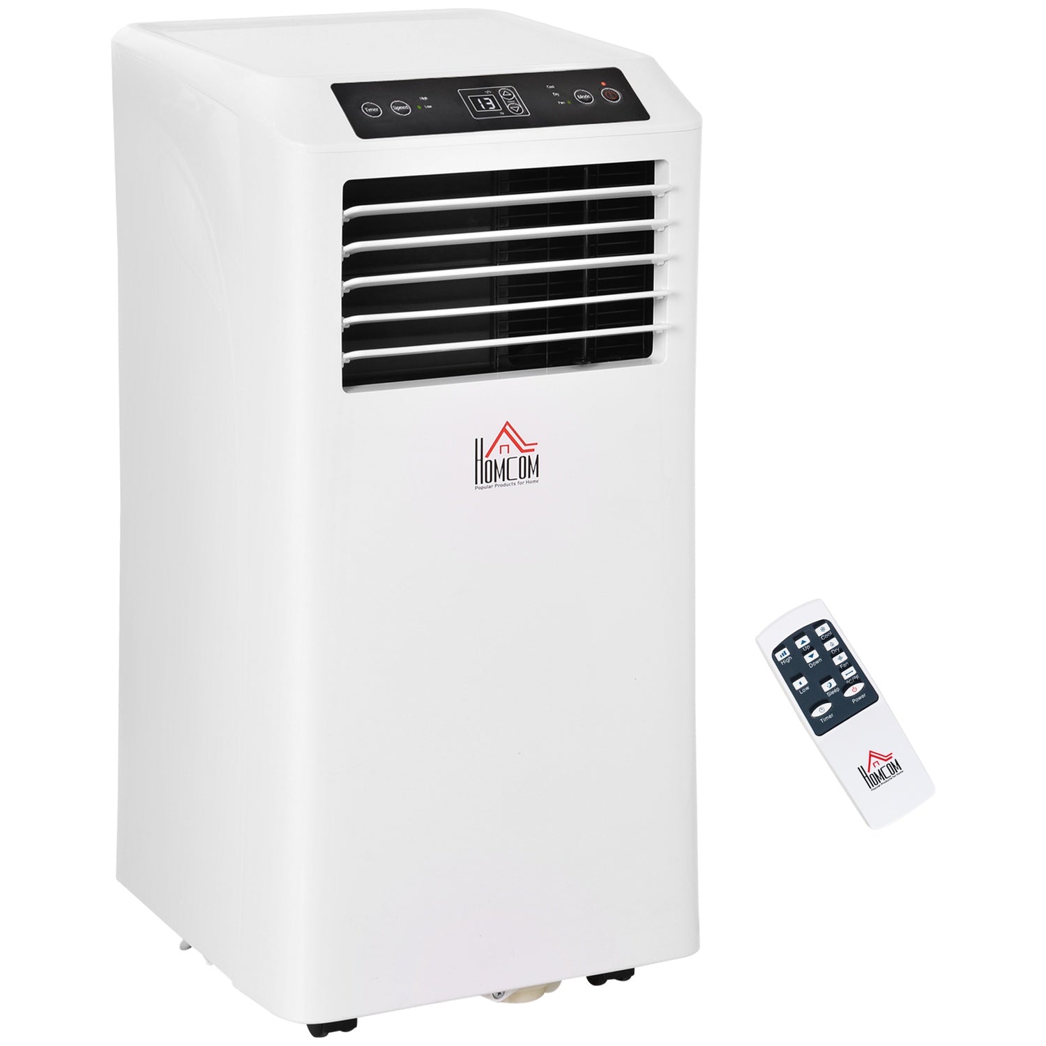 Bärbar luftkonditionering 2,9 kW med avfuktare och timer