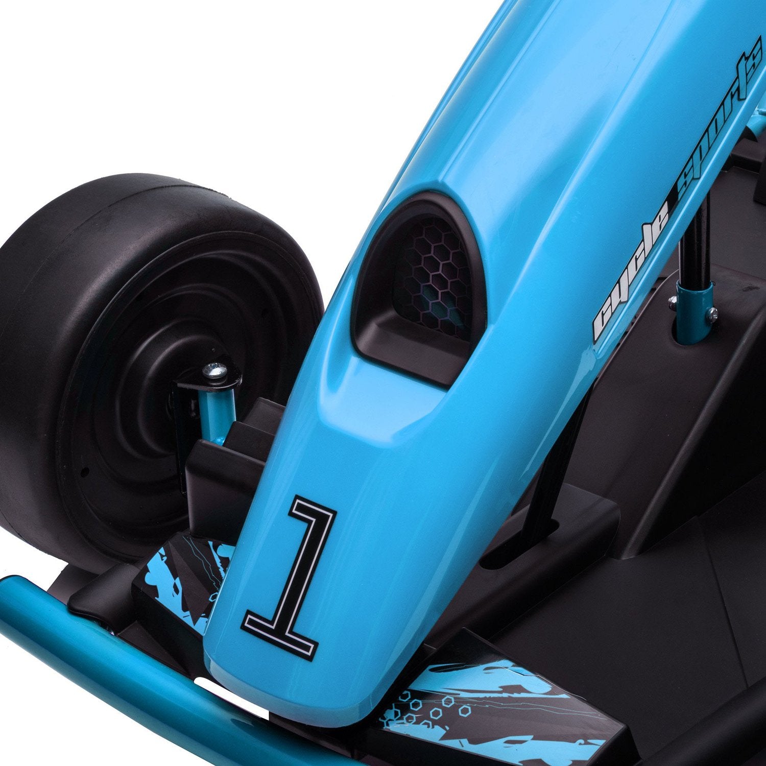 Elektrisk gokart för barn 24V med musik & säkerhetsbälte
