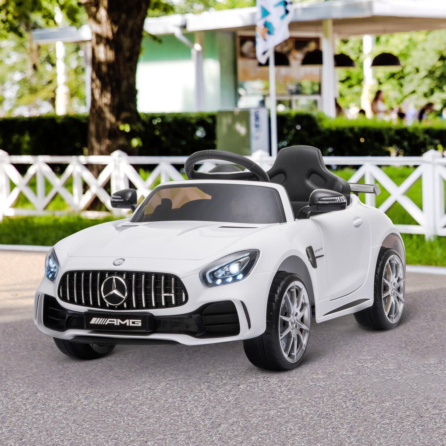 Elektrisk åkbar bil för barn med fjärrkontroll, belysning och musik