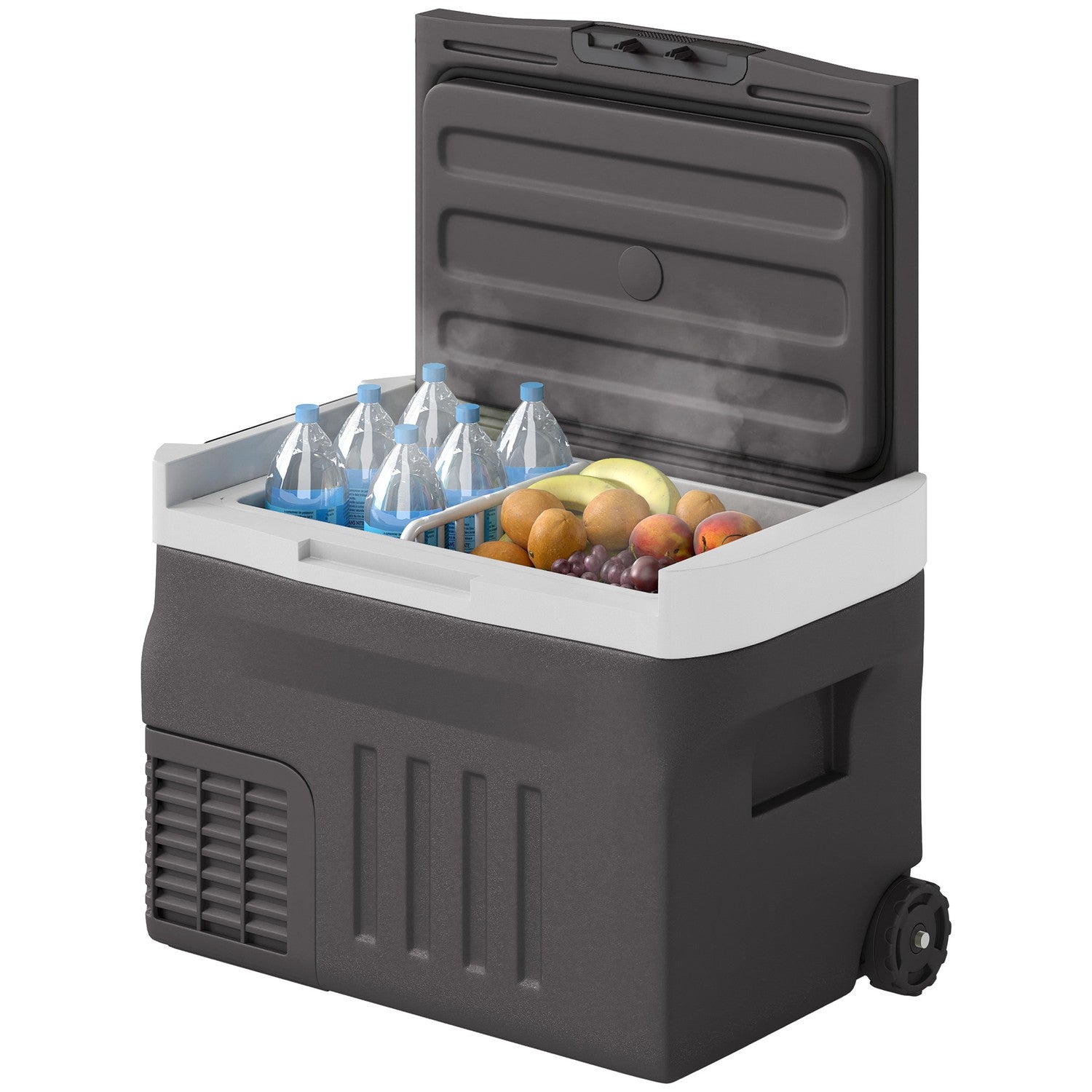 Elektrický chladicí box, 30L, LED, ECO Mode, 12/230V, černý