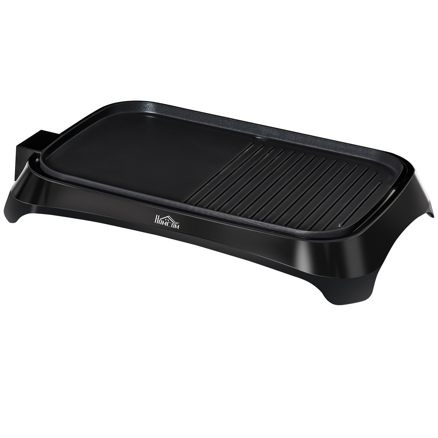 Elgrill, non-stick tallrik, justerbar termostat, 1600W