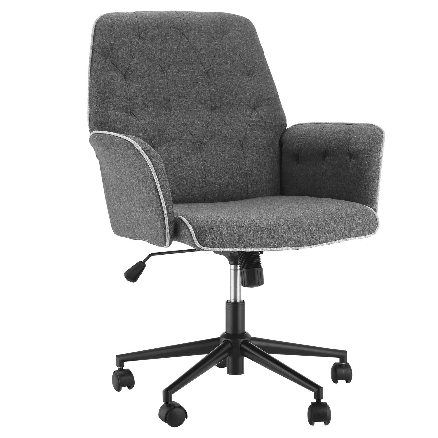 Ergonomisk kontorsstol, höjdjusterbar, vridbar funktion