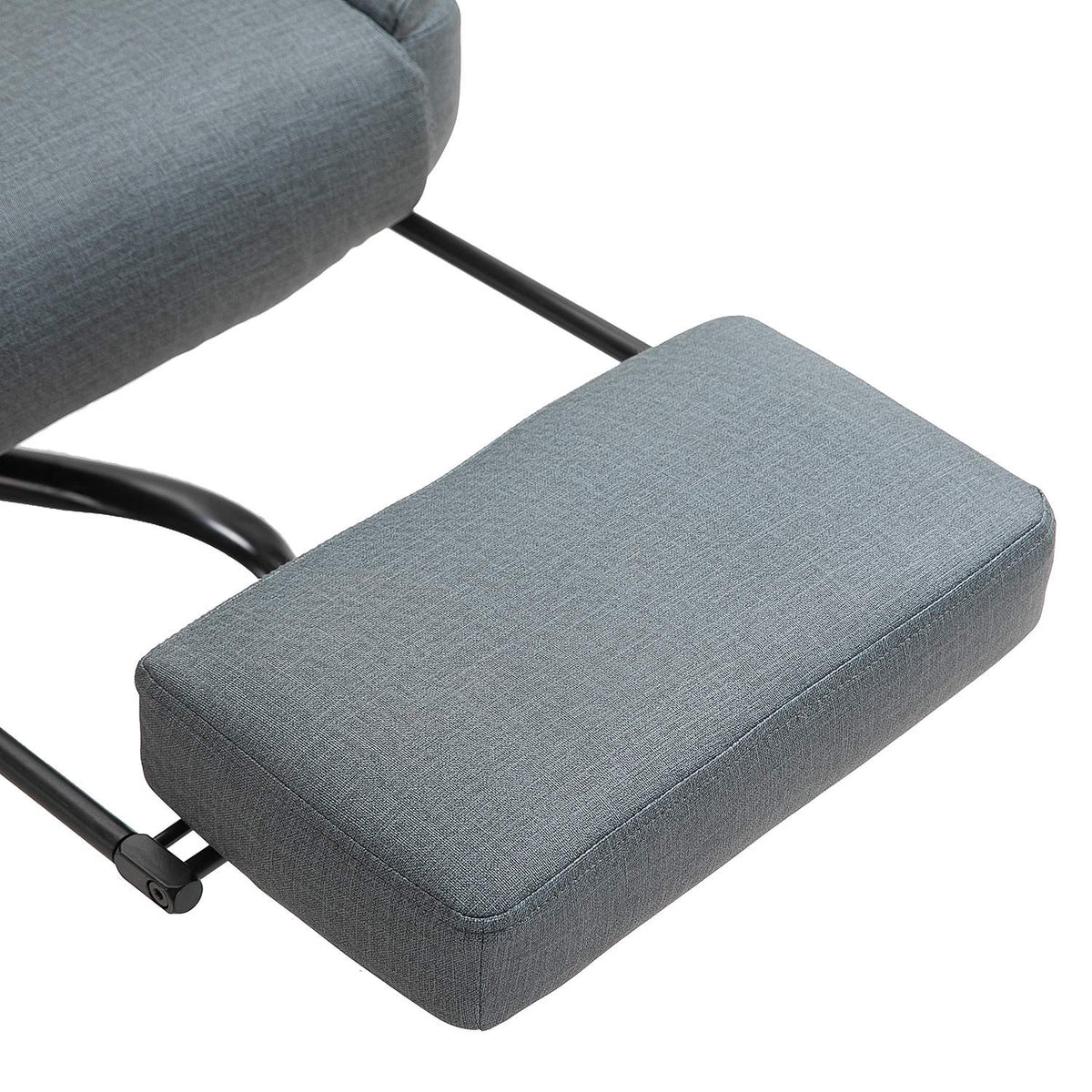 Ergonomická kancelářská židle, nastavitelná, s opěrkou hlavy a podnožkou