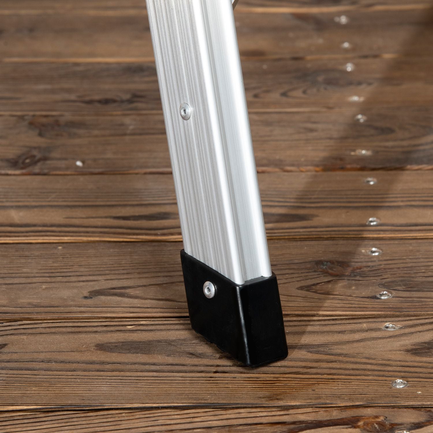 Fällbar arbetsbänk och plattform, aluminium, 150 kg kapacitet