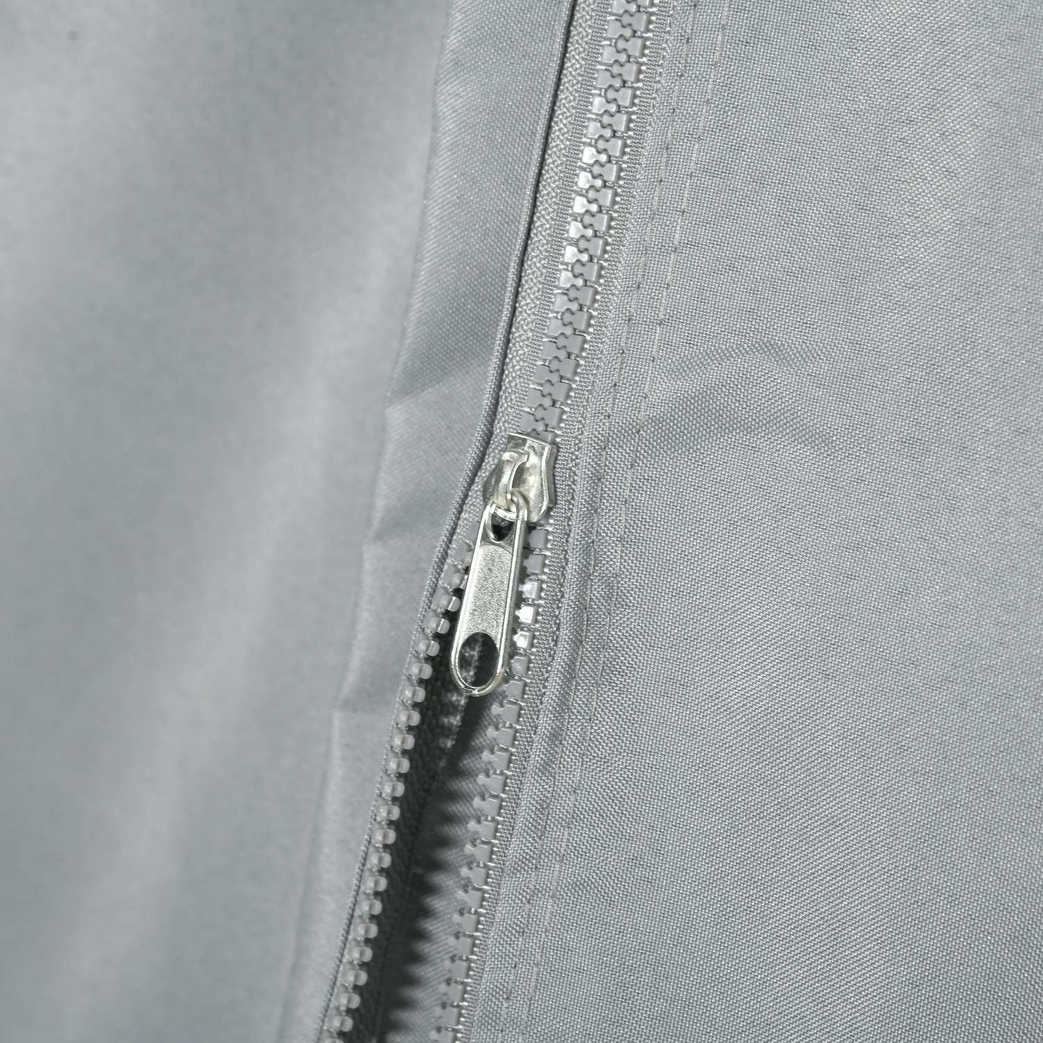 Boční panely k altánu, světle šedý polyester, 3 × 4 m, sada 4 kusů