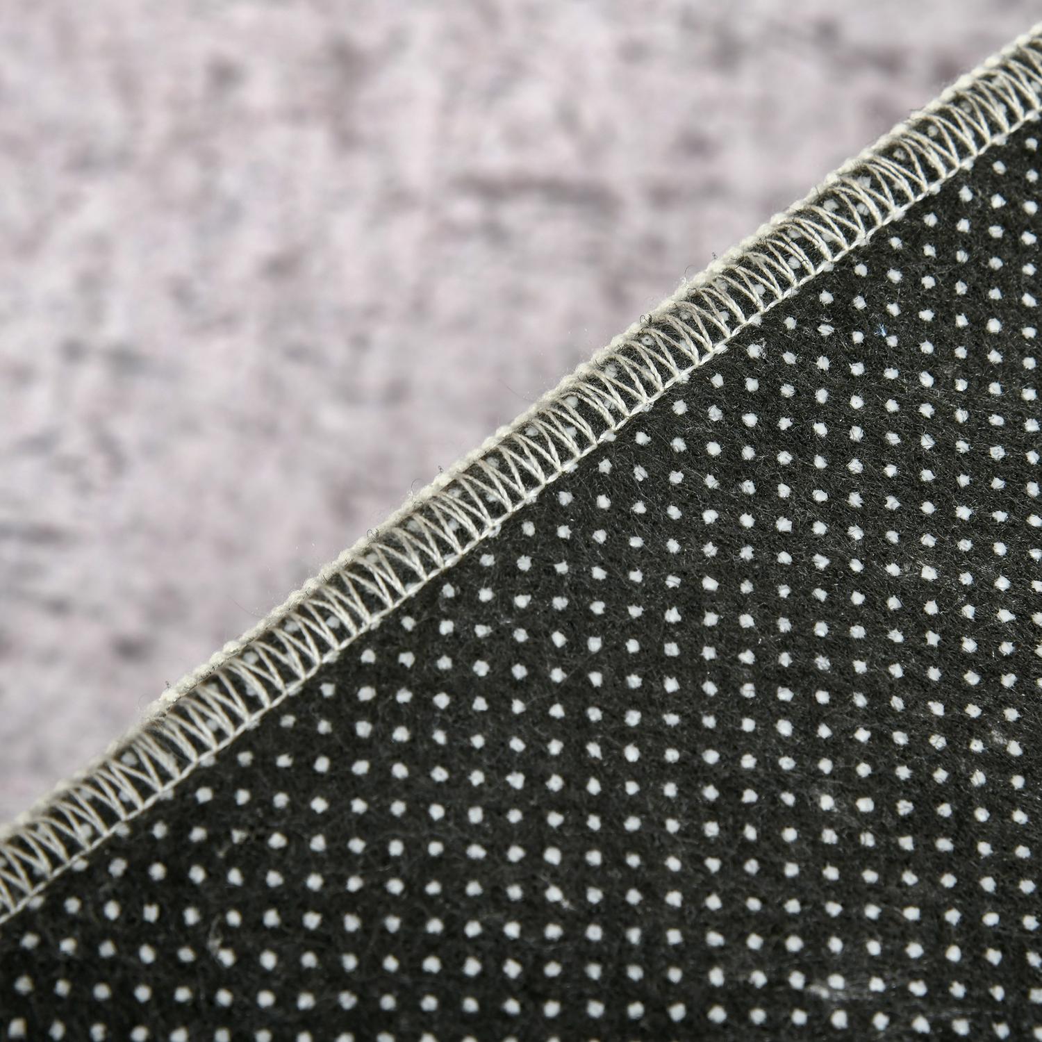 Geometrisk modern matta 230x160 cm för vardagsrum, grå/svart/vit