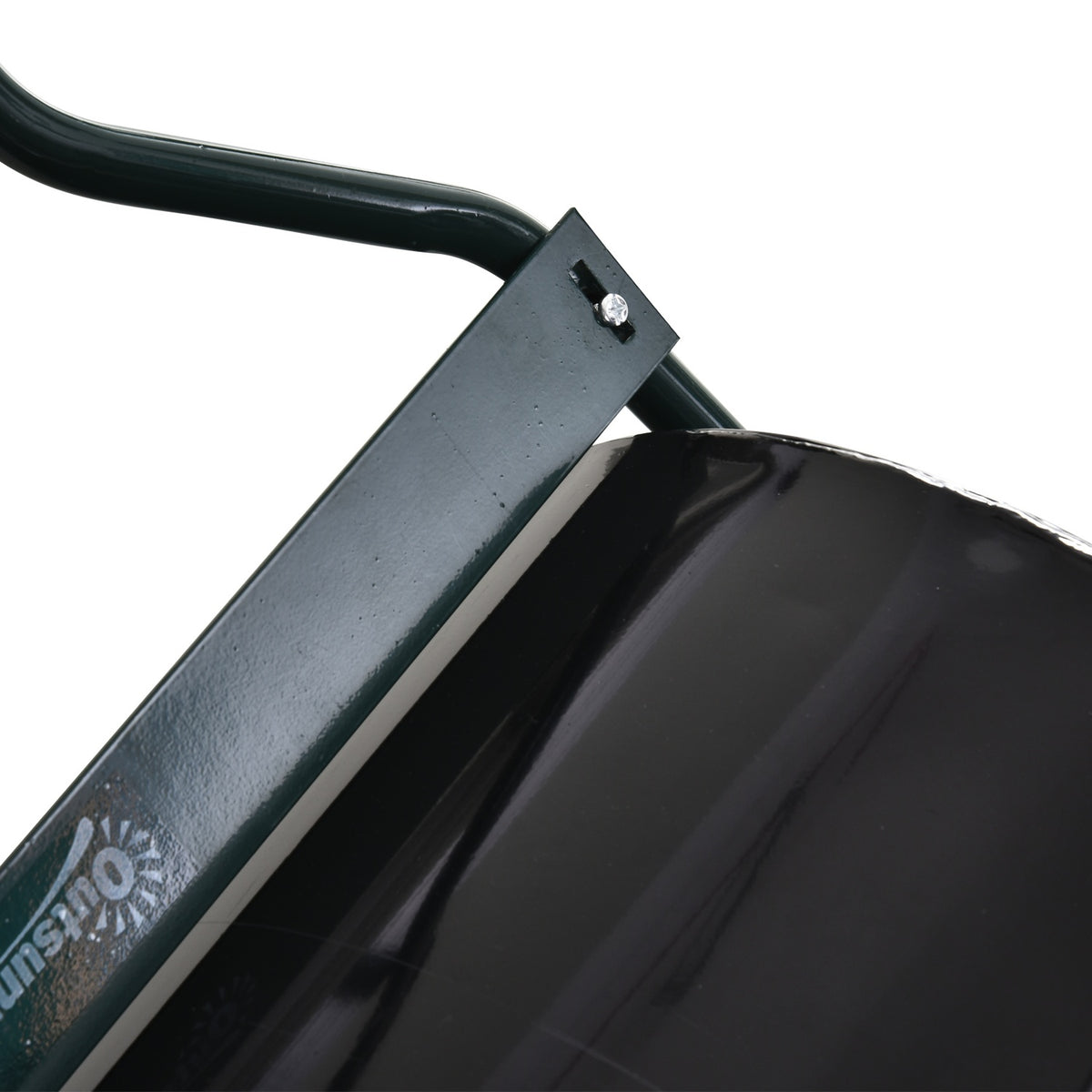 Váleček na trávník 40cm, plnitelný vodou/pískem, kovový, černý