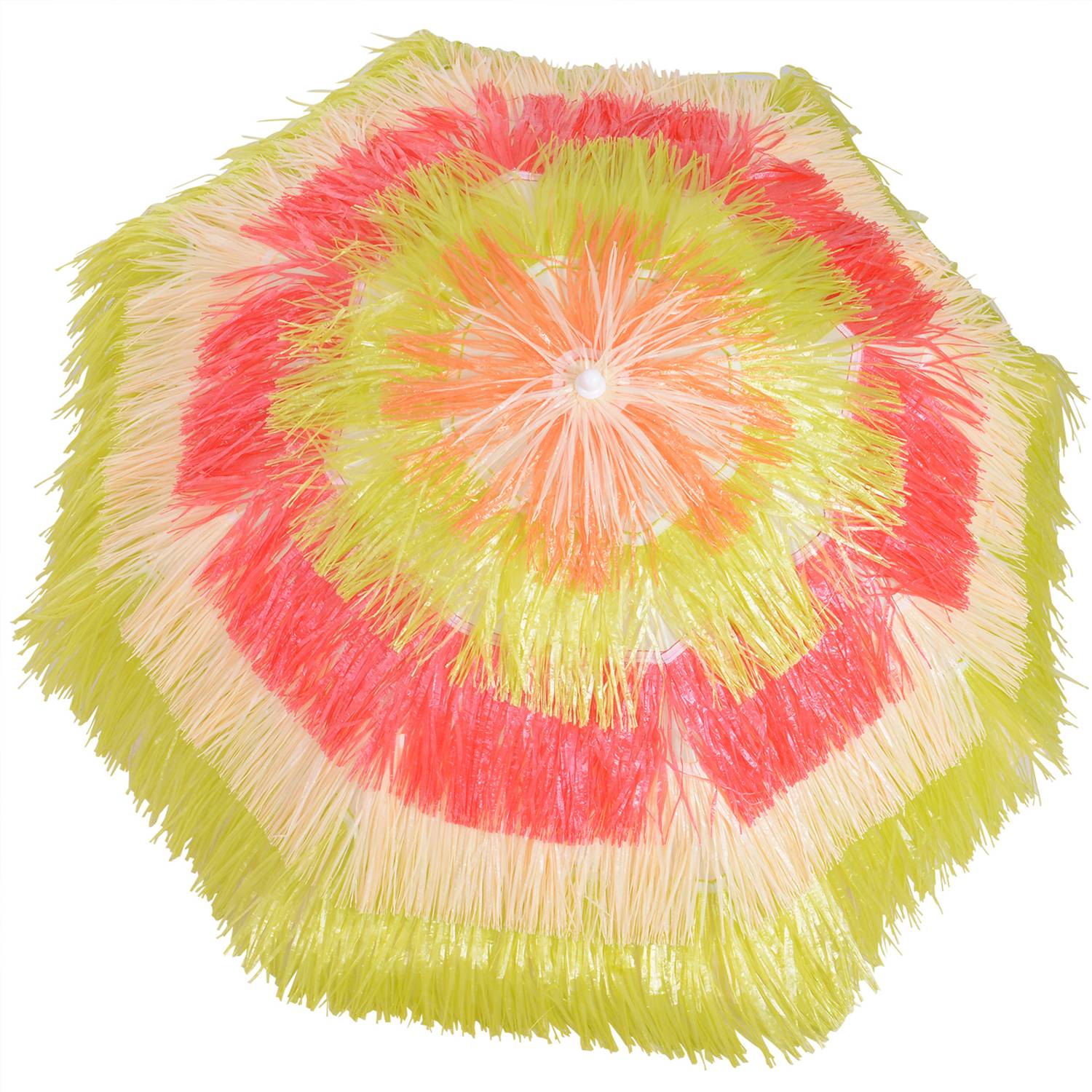 Hawaiian Beach Paraply – Färgglatt, 160 cm i diameter