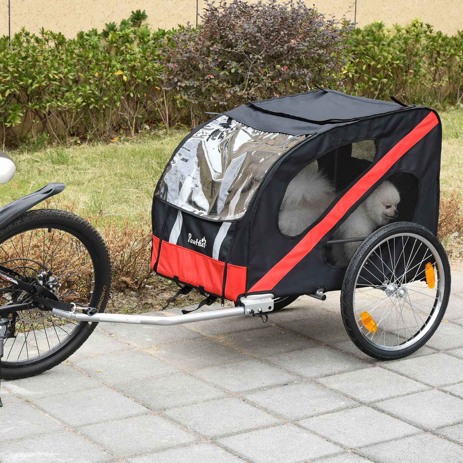 Heavy Duty All-Terrain Hundcykelvagn, väderbeständig