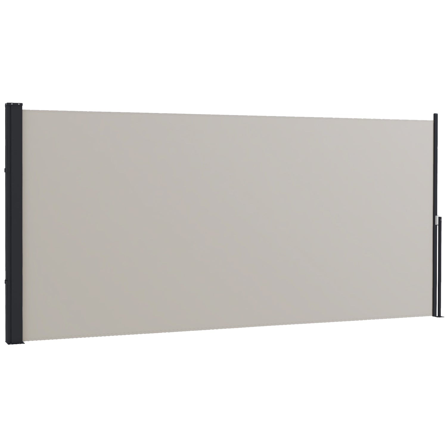 Stahovací markýza pro soukromí, 300x140cm, ochrana proti UV záření a větru