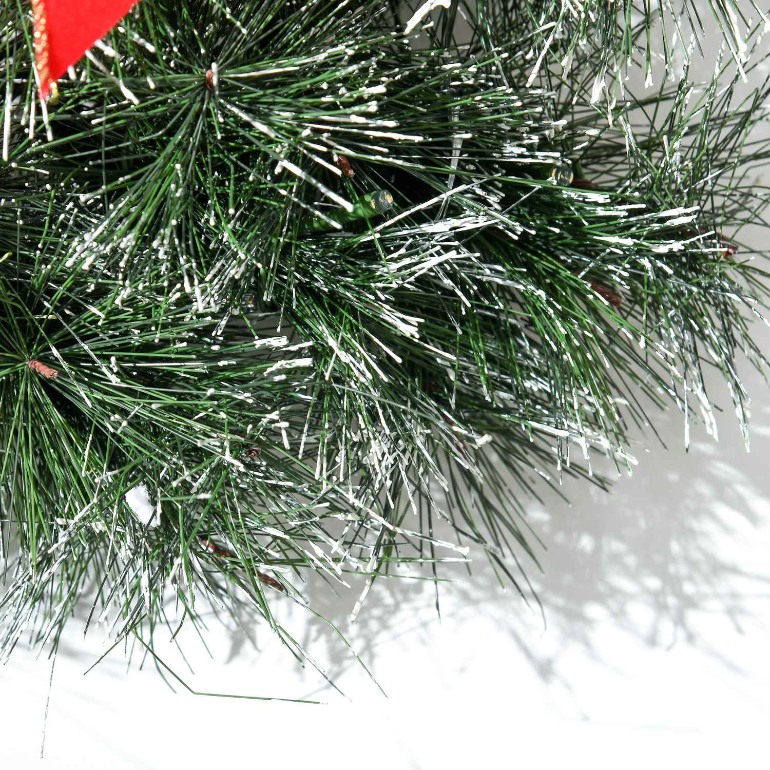 Julgrankrans, 60cm, grön, hängande öljett