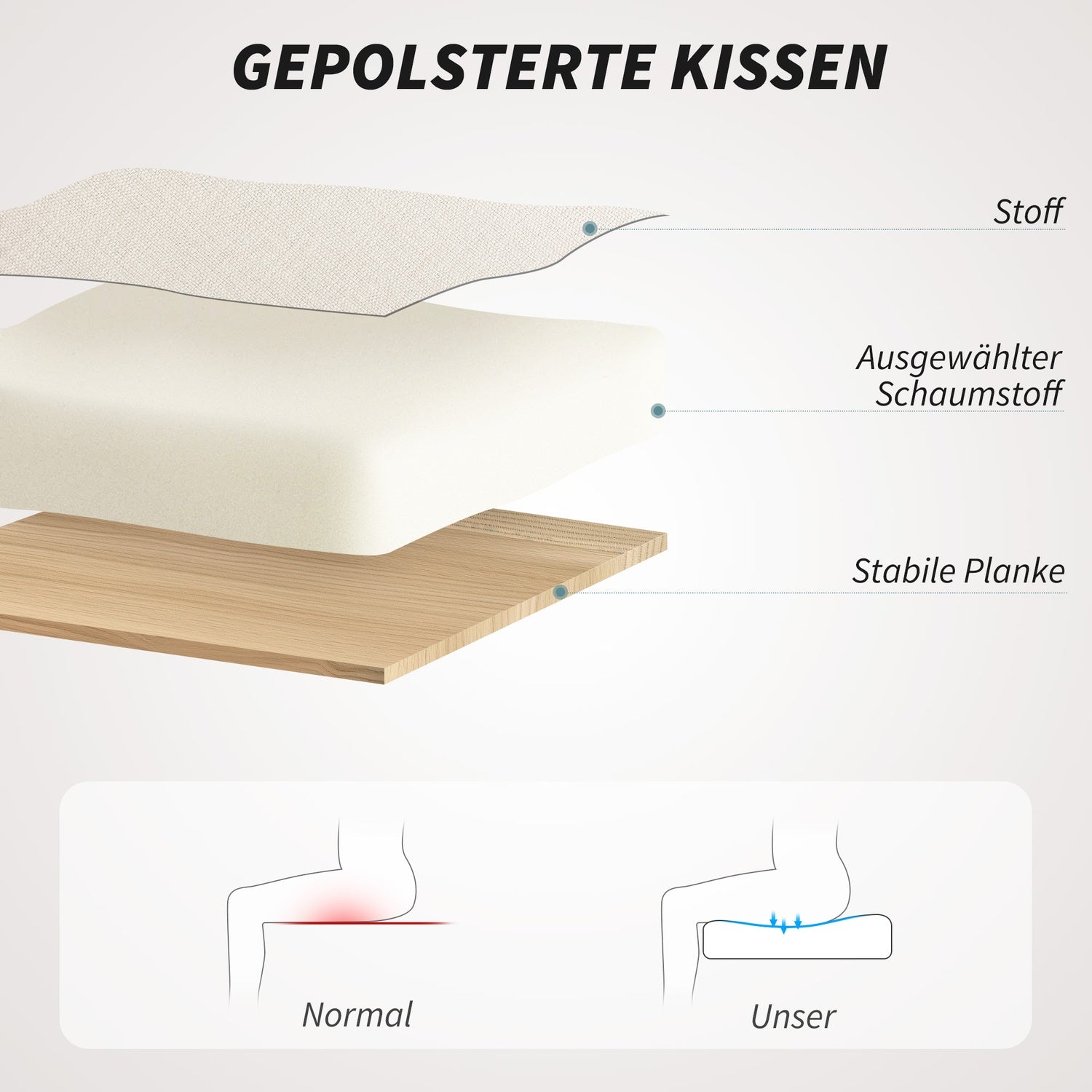 Justerbar kontorsstol i linnestil, beige med guldben