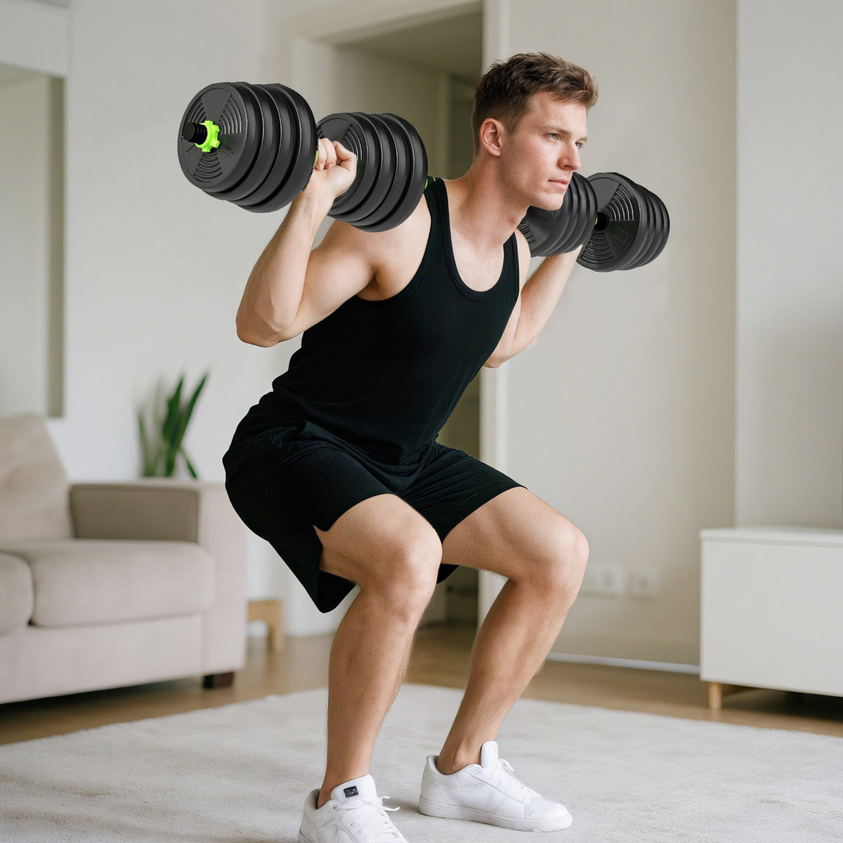 Nastavitelná sada činek 30 kg – silový trénink doma