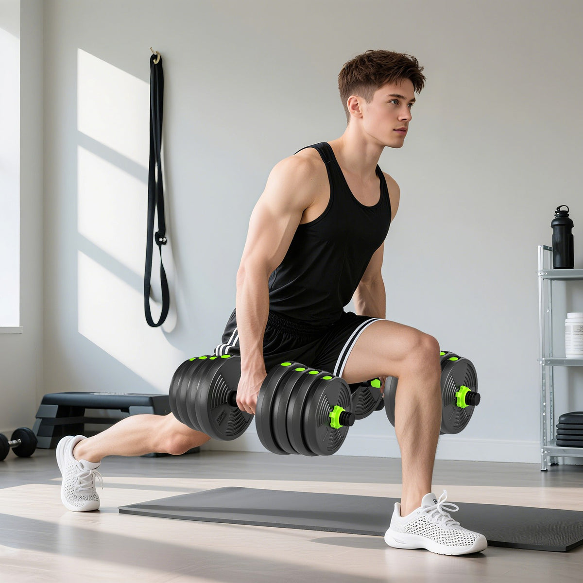 Nastavitelná sada činek 30 kg – silový trénink doma