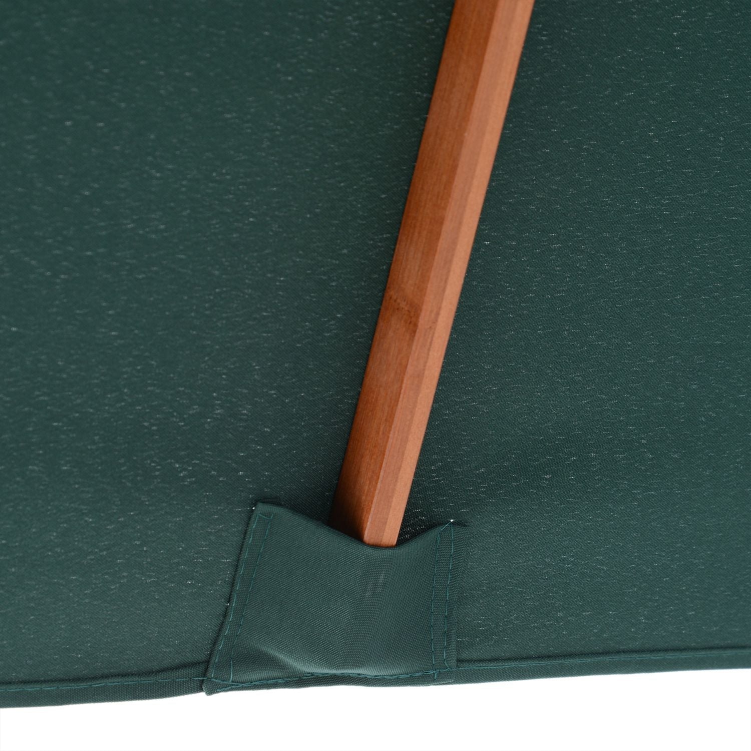 Justerbart hopfällbart trädgårdsparaply, gran, grönt 200x150x230 cm