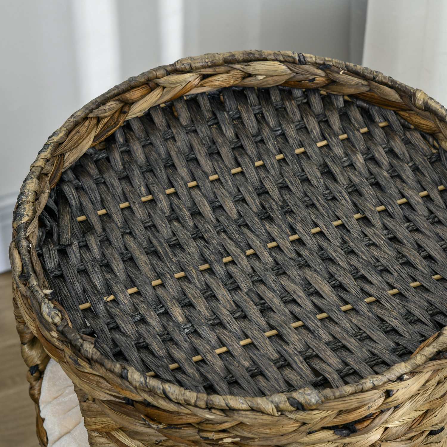 Kočičí strom se 3 pelíšky a lůžkem, 73 cm, vodní hyacint