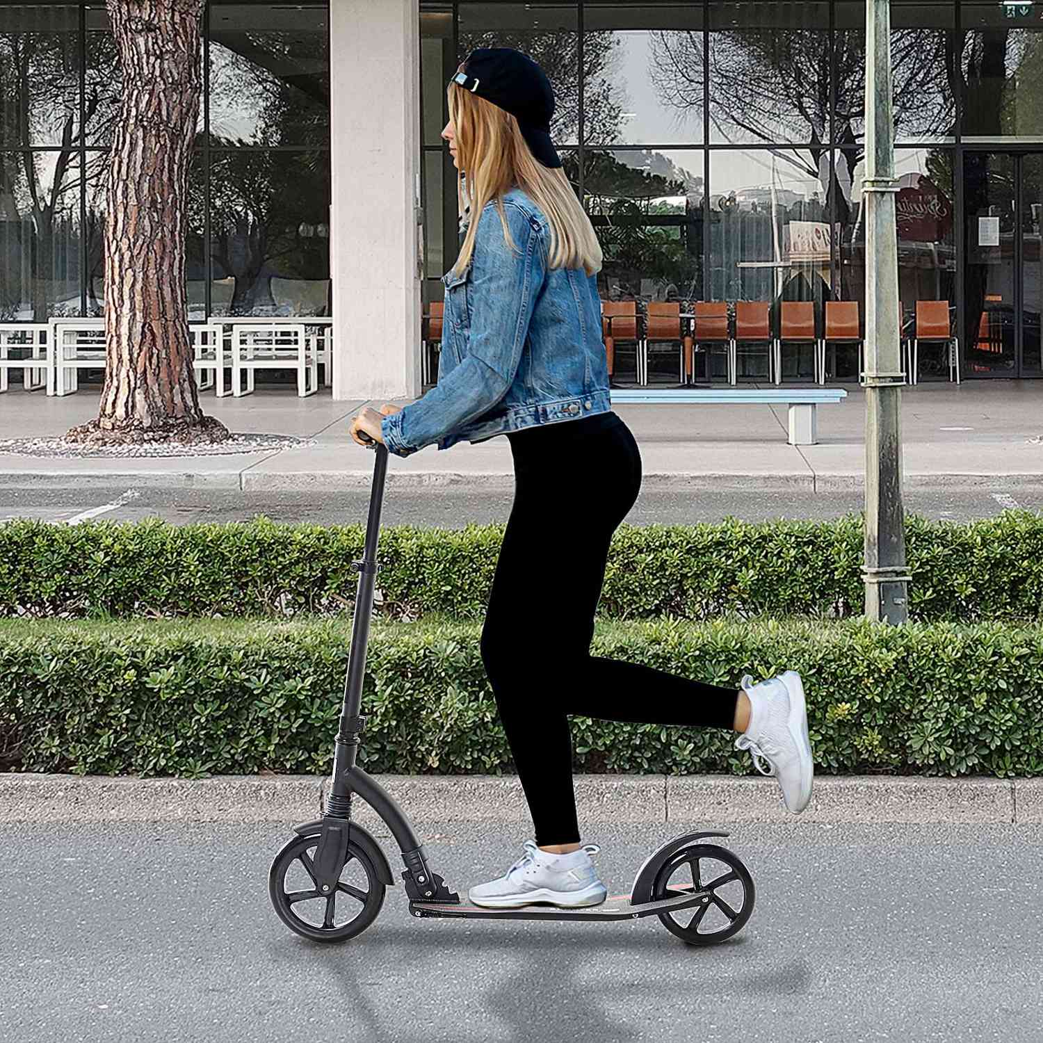 Kick Scooter för barn 14+ – hopfällbar, höjdjusterbar, aluminium