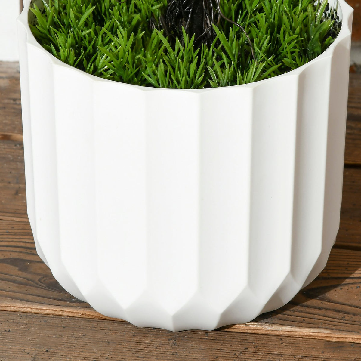 Umělé cypřiše s mechem – sada 2 kusů, 90 cm