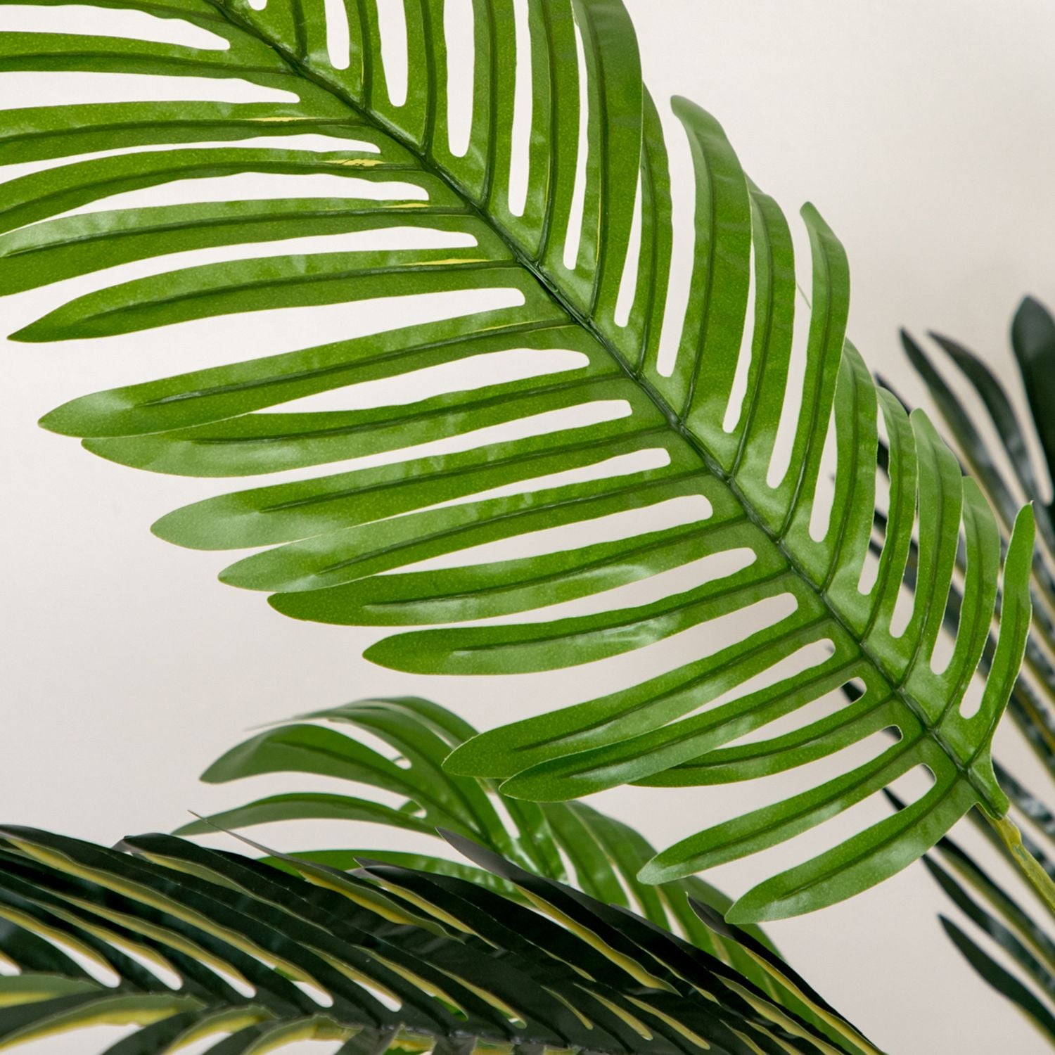 Konstgjord palm inomhus, 150 cm, cementfylld bas